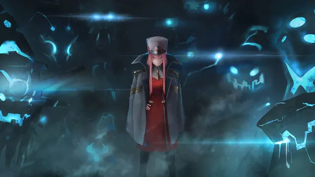 DARLING in the FRANXX - Zero Two (Inside Robot) 4K bakgrunn