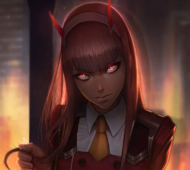 DARLING në FRANXX: Zero Dy HD sfond