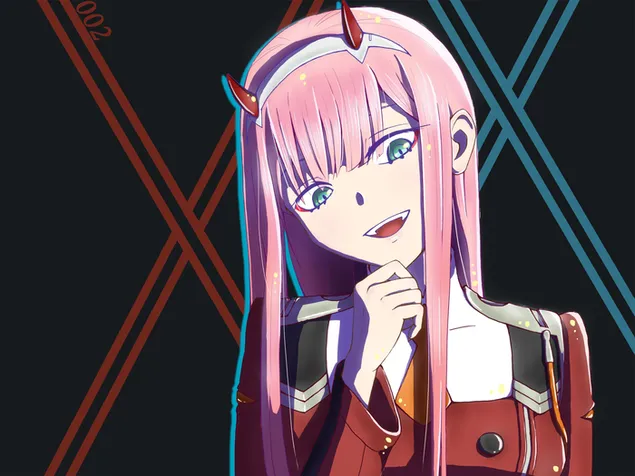 DARLING in the FRANXX | Zero Two HD wallpaper download