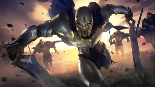 Dauntless Elite (Legends of Runeterra) - League of Legends (LOL) 4K kertas dinding