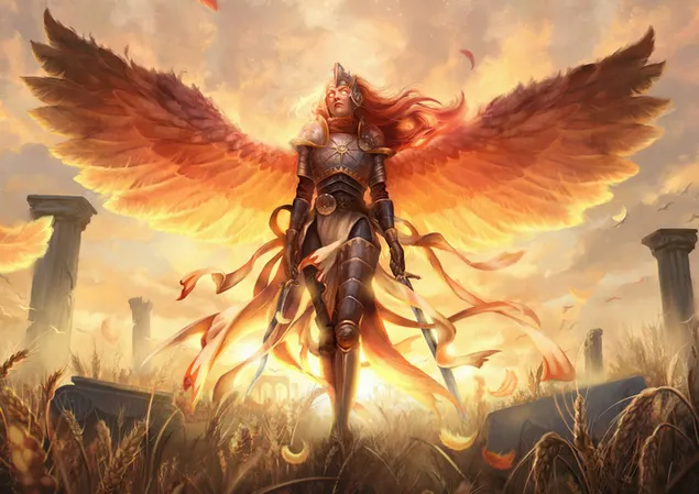 Dawnbringer 'Aurelia' - Magic The Gathering Arena (Video igra) 4K pozadina