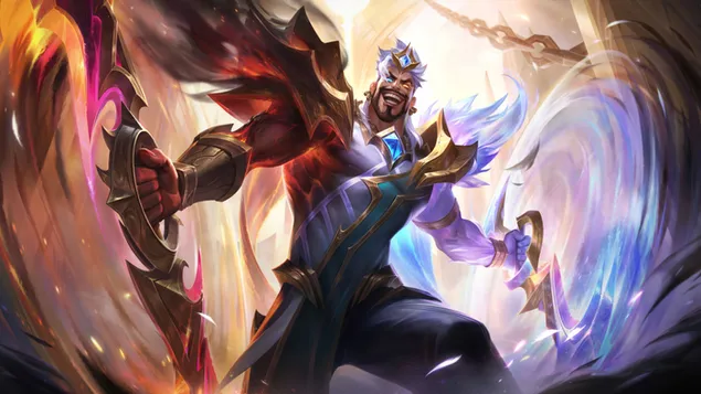 黎明使者“德莱文” - 英雄联盟 (LOL) 8K 壁纸