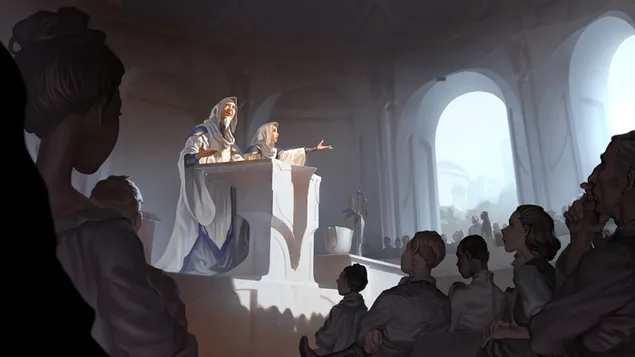 Dawnspeakers (Legends of Runeterra) - League of Legends (LOL) 4K тапет