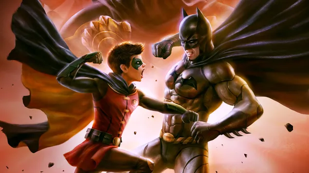 DC Comics - Batman & Robin 4K wallpaper