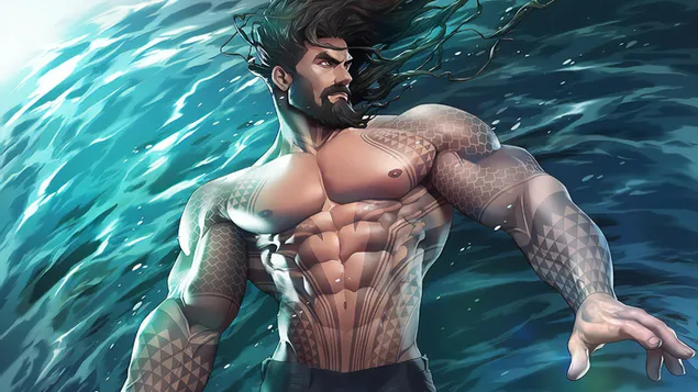 DC Comics Superhero - Aquaman (fanart)
