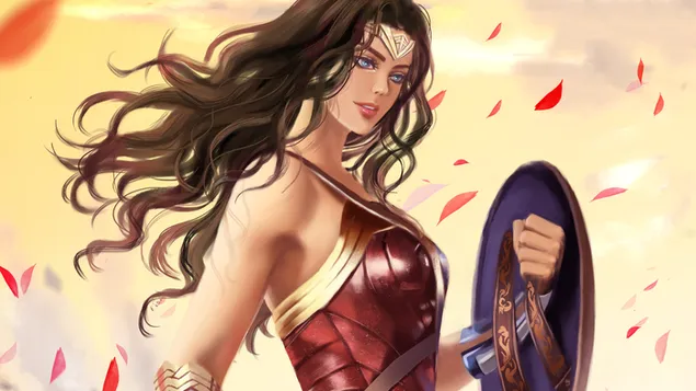 DC Comics Superhero : Wonder Woman (fanart) unduhan