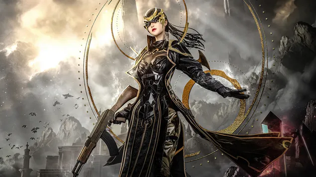 Set Deadly Sickle Skin (Cosplay) - PlayerUnknown's Battlegrounds (PUBG) 4K sfond