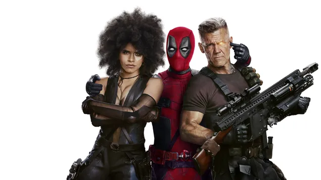 Deadpool 2 - Domino, Cable and Juggernaut
