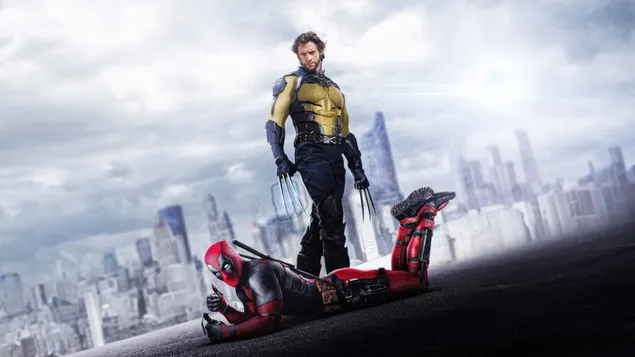 הסרט דדפול 3 דדפול ווולברין - סרטי 2024 4K טפט