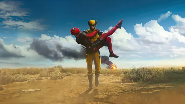 Deadpool 3 filmai (2024 m. filmai) 4K ekrano užsklanda