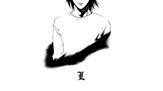 Death Note, L 4K wallpaper