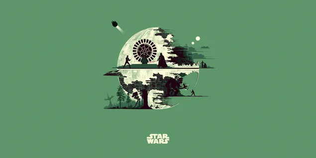 Death Star (Star Wars) 4K wallpaper