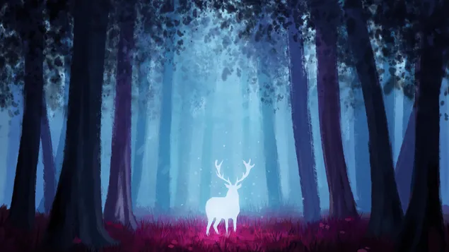 Deer Fantasy Forest