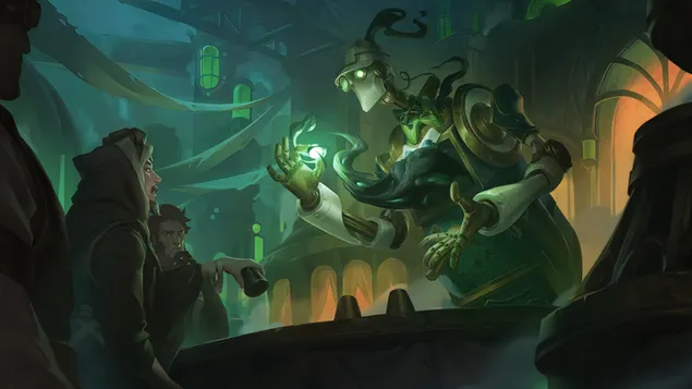 Дефектный Swapbot (Legends of Runeterra) - League of Legends (LOL) 4K обои