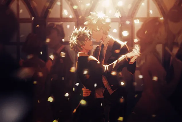 رقص Deku X Bakugo 2K خلفية