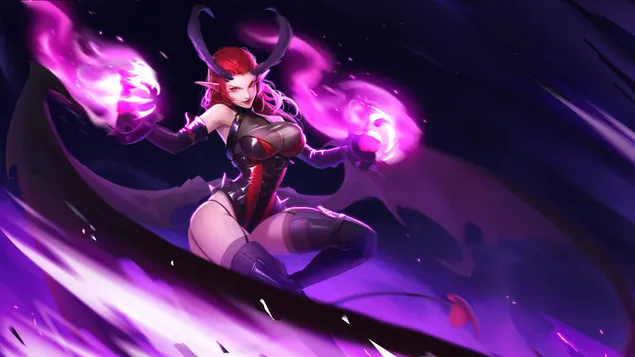 ילדת שד שדון 4K טפט