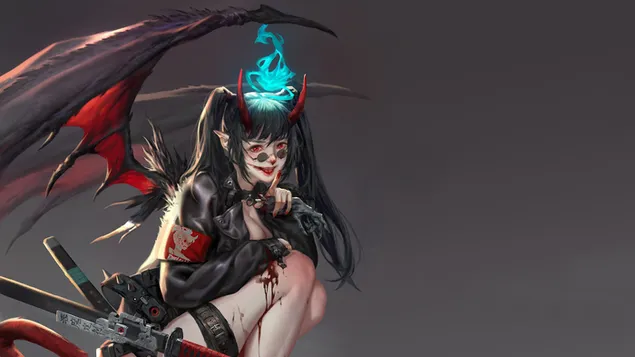 ,,demon girl fantasy'' menas atsisiusti