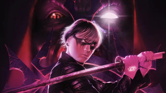 Cazador de demonios 4K fondo de pantalla