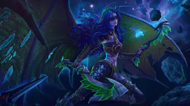 Demon Hunter - World of Warcraft (WoW) 4K wallpaper
