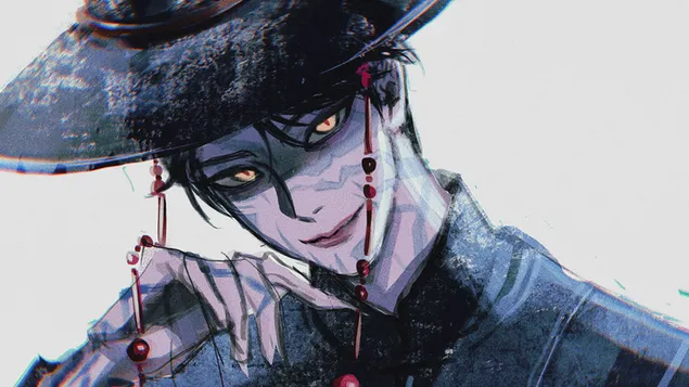 demoni 'jinu' -maalaus - k-pop demon hunters (animaatioelokuva) lataa