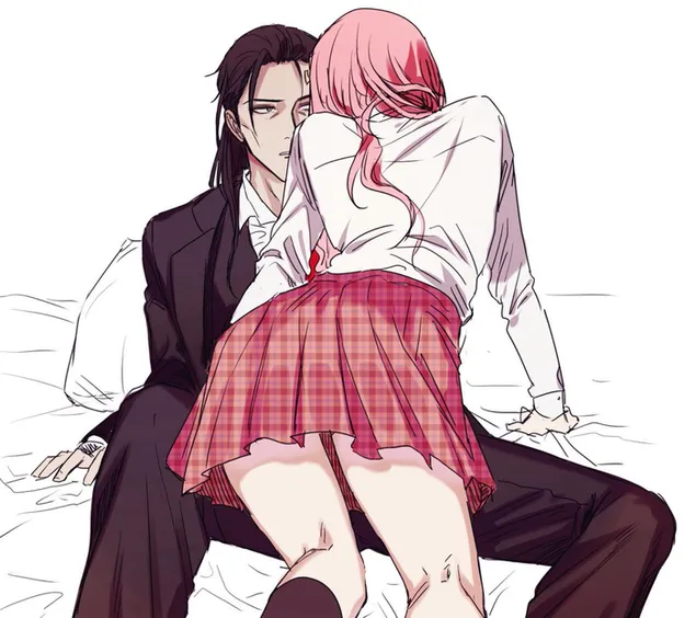 魔王，重試！- 白鬥苦內 & 月神優雅 HD 壁紙