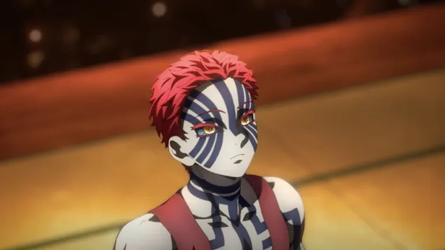 鬼灭之刃动漫漫画系列-上三恶魔 4K 壁纸