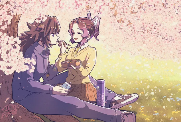 Demon Slayer : Giyu Tomioka & Shinobu Kocho