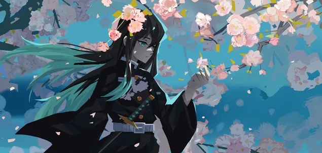 demon slayer kimetsu geen yaiba anime meisie aflaai