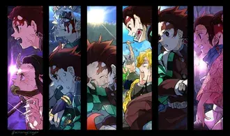 Demon Slayer : Kimetsu No Yaiba Collabs 8K fond d'écran