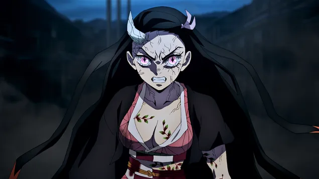 Demon slayer: kimetsu no yaiba nezuko kamado muy enojado descargar