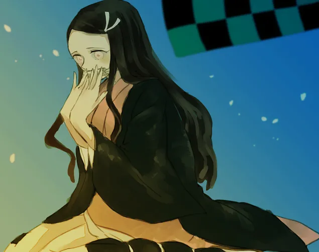 Taustakuva Demon Slayer: Kimetsu No Yaiba - Nezuko Kamado 2K