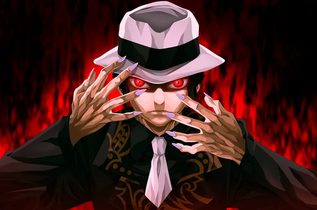 Vrasësi i demonëve: Muzan Kibutsuji 2K sfond