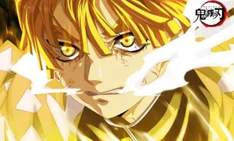 Demon Slayer - Zenitsu Agatsuma God Mode 1 2K wallpaper