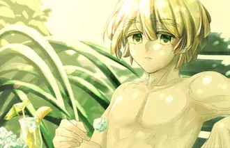 Tapeta Demon Slayer: Zenitsu Agatsuma Pool Party 2K