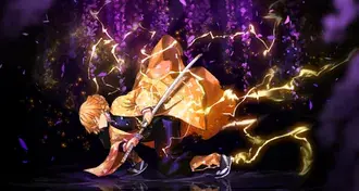 Demon Slayer - Zenitsu Agatsuma HD wallpaper