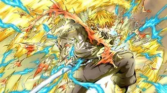 Tueur de démons : "Zenitsu Agatsuma" 4K fond d'écran