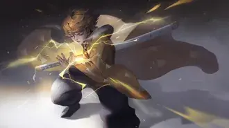 Tapeta Demon Slayer | "Zenitsu Agatsuma" 4K