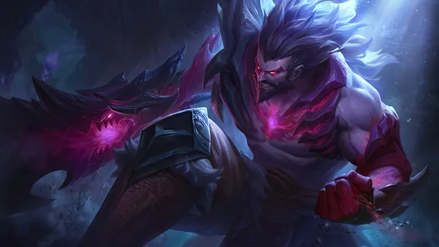 Demonblade 'Tryndamere' Wild Rift Splash Art - 英雄聯盟 [LOL] 4K 壁紙