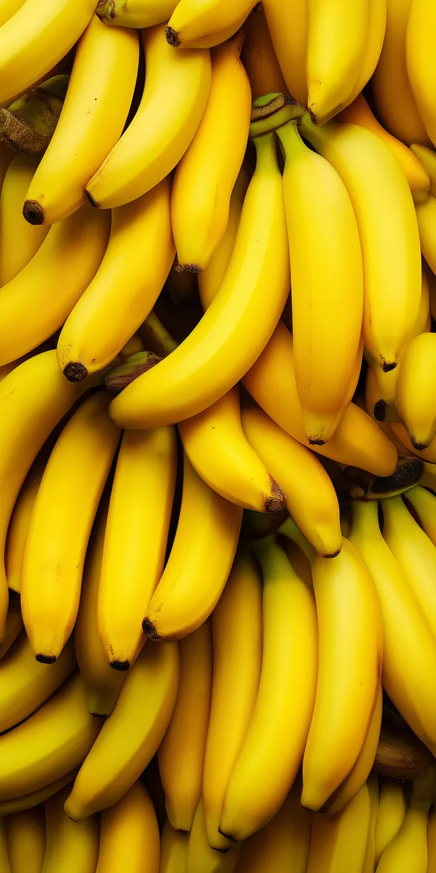 Gosto navpično ozadje zrelih tropskih banan od blizu HD ozadje