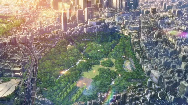Der Garten der Worte Filmlogo HD Hintergrundbilder herunterladen