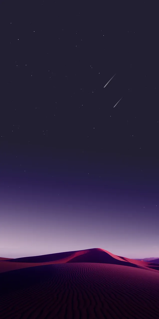 Desierto con vista de estrellas en la noche descargar