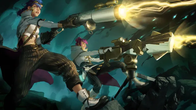 Dess and Ada (Legends of Runeterra) - 英雄联盟 (LOL) 4K 壁纸