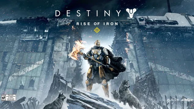 Tapeta Destiny: Rise of Iron - Válečník se zbraní 2K