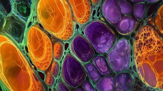 szczegolowa mikroskopowa sztuka sieci komorkowych roslin pobierz