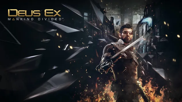 Deus Ex Mankind Divided - Adam Jensen 2K wallpaper