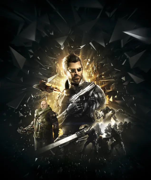 Deus Ex: Mankind Divided (video game) - Adam Jensen 4K wallpaper