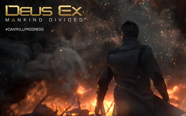 Deus Ex : Mankind Divided (video game) - Cyborg Adam Jensen 2K wallpaper