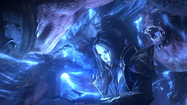 דיאבלו אלמותי - חיית הקסם 4K טפט