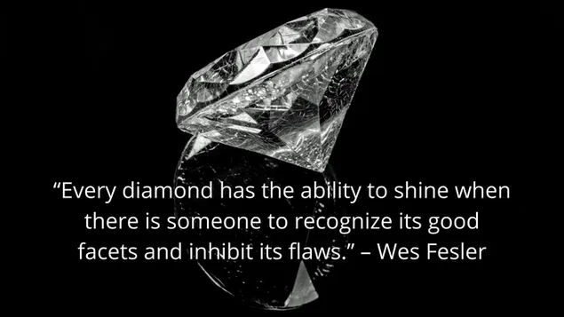 ダイヤモンドには輝く能力があります 4K 壁紙