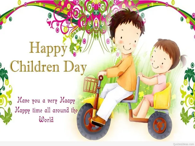 Dibujos animados del día del niño descargar